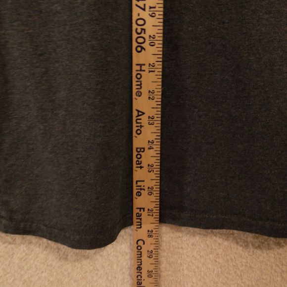 Houston texans tshirt mens M medium gray NFL team apparel graphic short sleeve - Picture 7 of 7